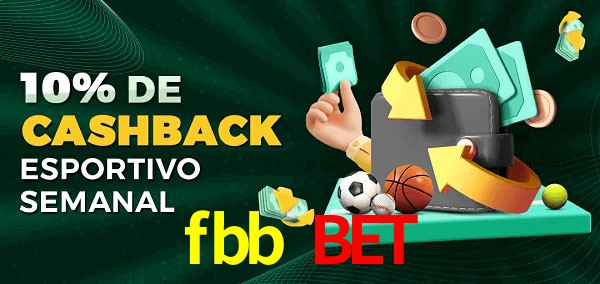 10% de bônus de cashback na fbb bet