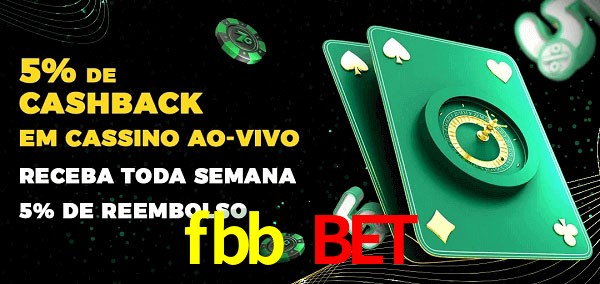 Promoções do cassino ao Vivo fbb bet